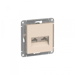 ������� ������� ������������ Schneider Electric ATLASDESIGN RJ45+RJ45 ��������� 5E, ��������