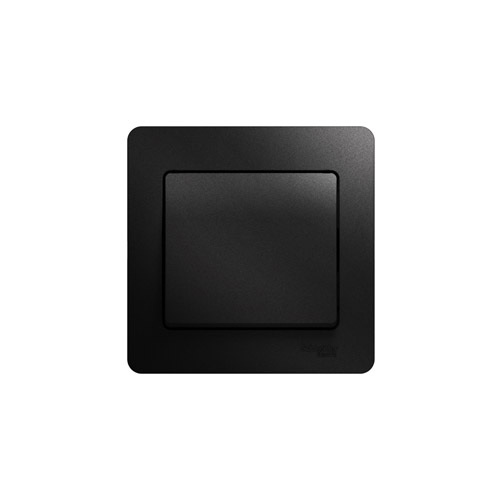 Выключатель одноклавишный Schneider Electric GLOSSA, в сборе, 250В, 10А Выключатель одноклавишный Schneider Electric GLOSSA, в сборе, 250В, 10А
