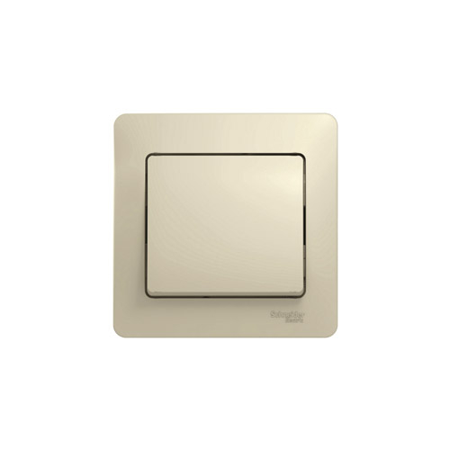 Выключатель одноклавишный Schneider Electric GLOSSA, в сборе, 250В, 10А Выключатель одноклавишный Schneider Electric GLOSSA, в сборе, 250В, 10А