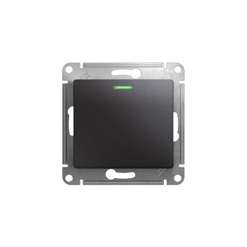 Переключатель одноклавишный Schneider Electric Glossa с подсветкой, в рамку, 250В, 10АХ Переключатель одноклавишный Schneider Electric Glossa с подсветкой, в рамку, 250В, 10АХ