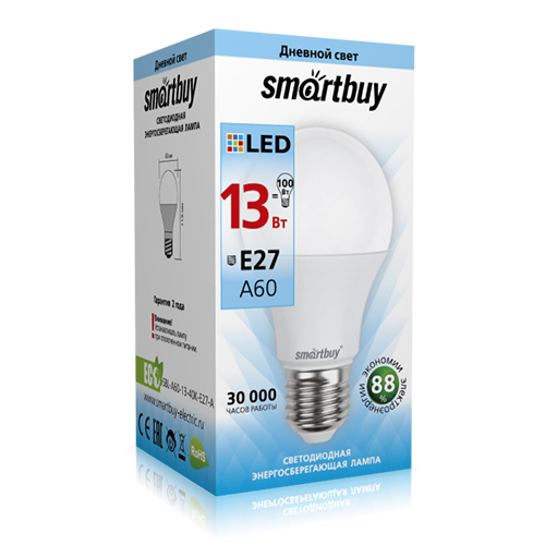 ������������ ����� Smartbuy-A60-13W/4000/E27