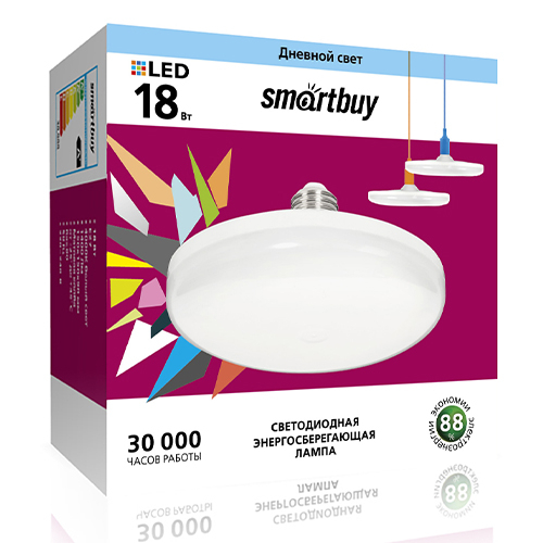 ������������ ����� Smartbuy-UFO-18W/4000/E27