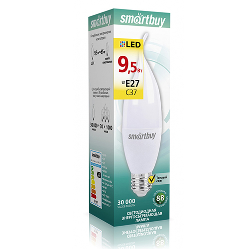 ������������ ����� ����� �� ����� ������� Smartbuy-C37-9_5W/3000/E27