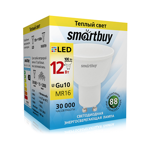 ������������ ����� Smartbuy-Gu10-12W/3000