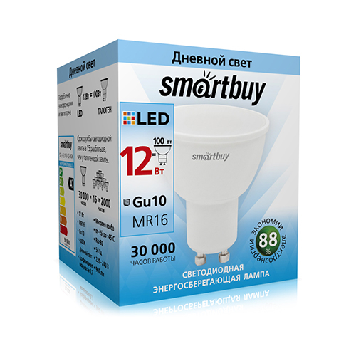 ������������ ����� Smartbuy-Gu10-12W/4000